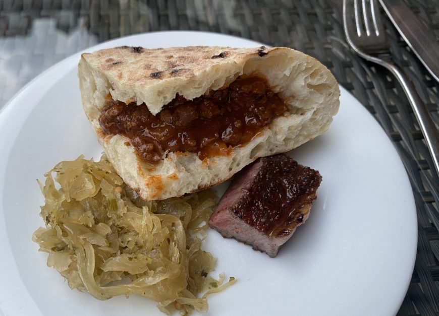 Max’ Geschmacks Vorschlag: Mediterrane Wurst mit Kartoffelauflauf